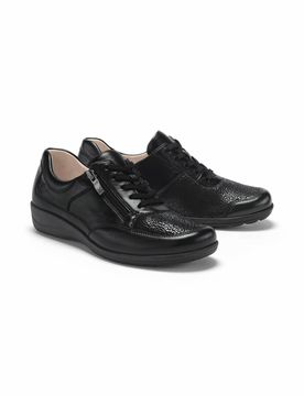Hallux-Schnürer Klassik - Schwarz - female - Size: 38