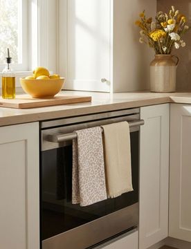 Confezione da 2 canovacci da cucina - beige