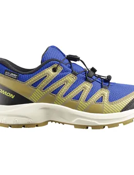 Scarpe Da Trail Running Xa Pro V8 Wp Bluing / Acid Lime / Black EU 34