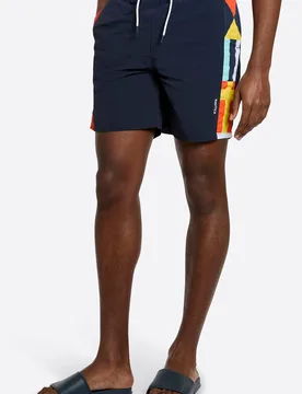 Nautica Pietro Mens 7" Swim Short - Nautica - FashionsVida