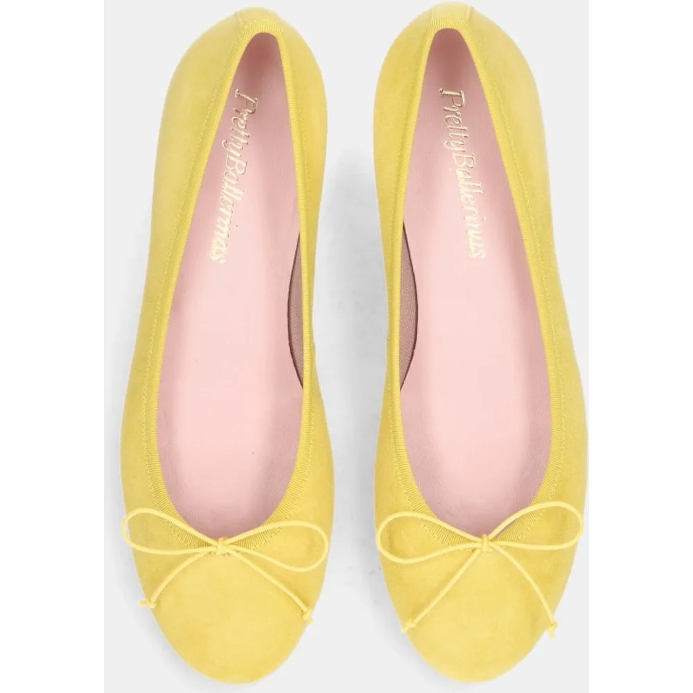 Bailarinas Gretschen de mujer en ante suave - Pretty Ballerinas - FashionsVida