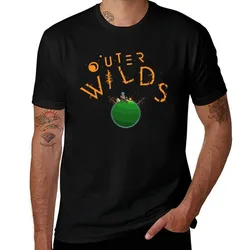 Outer Wilds Pixel Art T-Shirt Personalized t-shirt oversized boys whites funny t shirts for men