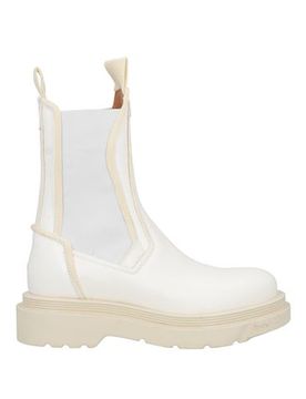 Botines de caña alta Mujer Blanco 36 Mujer
