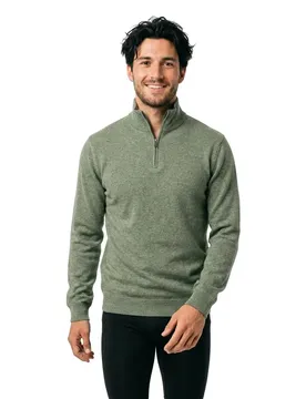 Maglione A Collo Alto Cromwell Leaf Green L