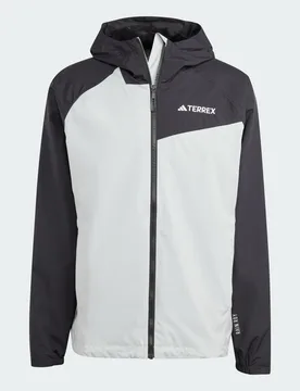 Giacca Terrex Multi 2L RAIN.RDY S Wonder Silver / Black - Adidas - FashionsVida