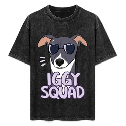 IGGY SQUAD (blue) T-Shirt Breathable Workout Short Sleeve Top