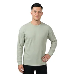 Hugo T-shirt à Manches Longues Nuwolo 10268873 Blue Open Green M