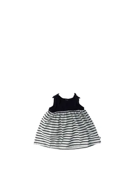 Abito in cotone BLU NOTTE 24M - Petit Bateau - FashionsVida