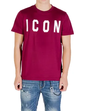 Icon Herren T-Shirt Bordeaux 491609