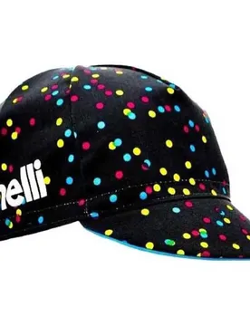 Cappellino Con Visiera Caleido Dots Black