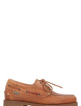 Acadia Crazy Horse Suede Lace-Up Shoes with Tank-Style Rubber Sole