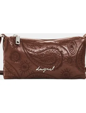 Monedero Efecto Piel Grande - Desigual - FashionsVida