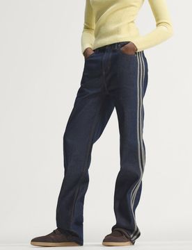 PANTALONI IN DENIM FIREBIRD MID RISE STRAIGHT 27-34 Indigo Denim