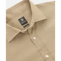 Camisa de lino regular fit