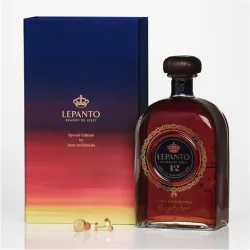Estuche brandy Solera Gran Reserva 12 años con gemelos de plata by Juan Avellaneda