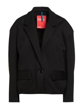 Americana Mujer Negro M,S Mujer