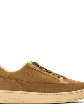 Mens Sina Low Top Court Sneakers In Bistre - Brown - Size Uk 9 - Diesel - FashionsVida