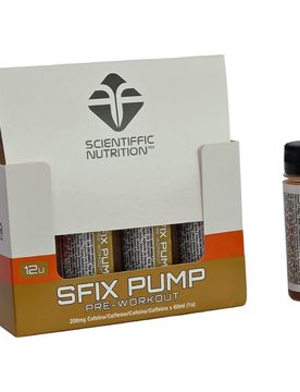 Caja sfix pump carnosyn naranja 12 uds energía instantánea (UNICA)
