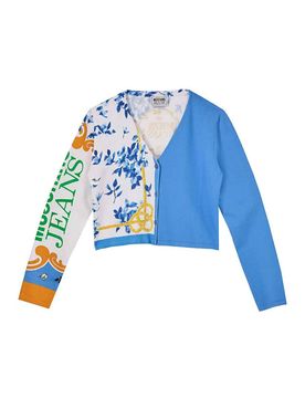 Cardigan Stampa Foulard