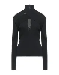 Cuello alto Mujer Negro M Mujer