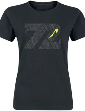T-Shirt - Charred 72 (M72) - S bis XXL - für Damen - Größe L - schwarz - Lizenziertes Merchandise! - Frauen - female - Metallica - FashionsVida