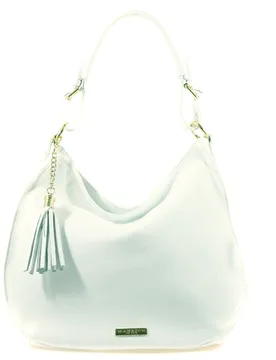 Benedetta Borsa a spalla Bianco - Manrico - FashionsVida