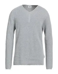 Pullover Herren Hellgrau M Herren