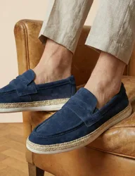 Suede Loafers Navy male