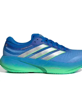 Scarpe Da Running Supernova Solution 3 Lucky Blue / Silver Met / Lime Burst EU 43 1/3 - Adidas - FashionsVida