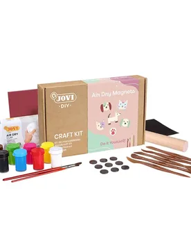 Kit Fai-da-te Per Realizzare Magneti Con Argilla Autoindurente - Jovi - FashionsVida