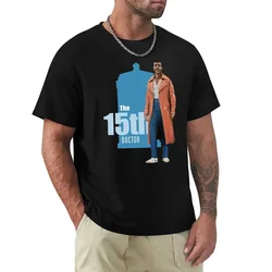 The 15th Doctor: Ncuti Gatwa T-Shirt Non-Shrink Basic Cotton T-Shirt