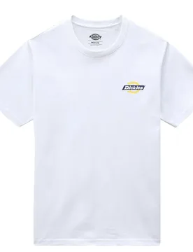T-shirt à Manches Courtes Ruston White S - Dickies - FashionsVida