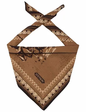 Last Drop Bandana by - beige-brown - Size: One Size - Stetson - FashionsVida