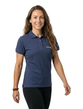 Polo A Maniche Corte Team Dark Blue M - Cressi Spa - FashionsVida