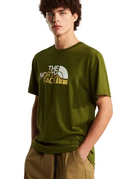 Mountain line camiseta montaña manga corta hombre Verde (M) - The North Face - FashionsVida