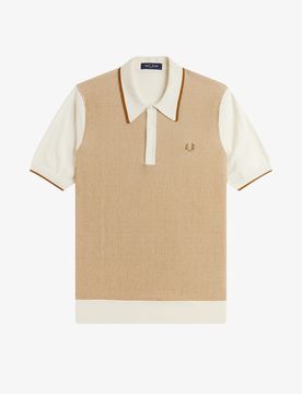 TONIC WAFFLE KNITTED SHIRT male