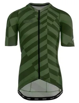 Maglia A Maniche Corte Spitfire Dazzle Olive - Bioracer - FashionsVida