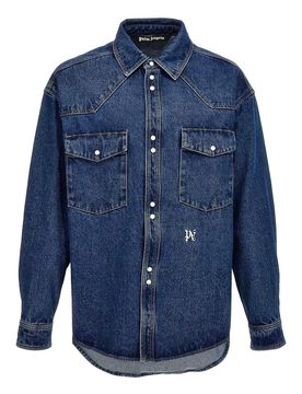 Palm Angels Giacca con monogramma