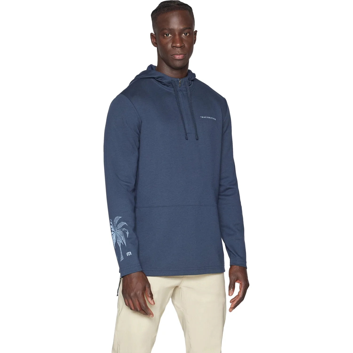 Hoodie Upgraded Palm, blau s - TravisMathew - FashionsVida