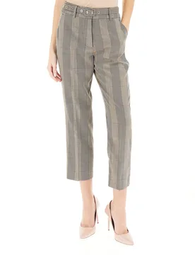 KOCCA Pantalone cropped GRIGIO 40 - Kocca - FashionsVida