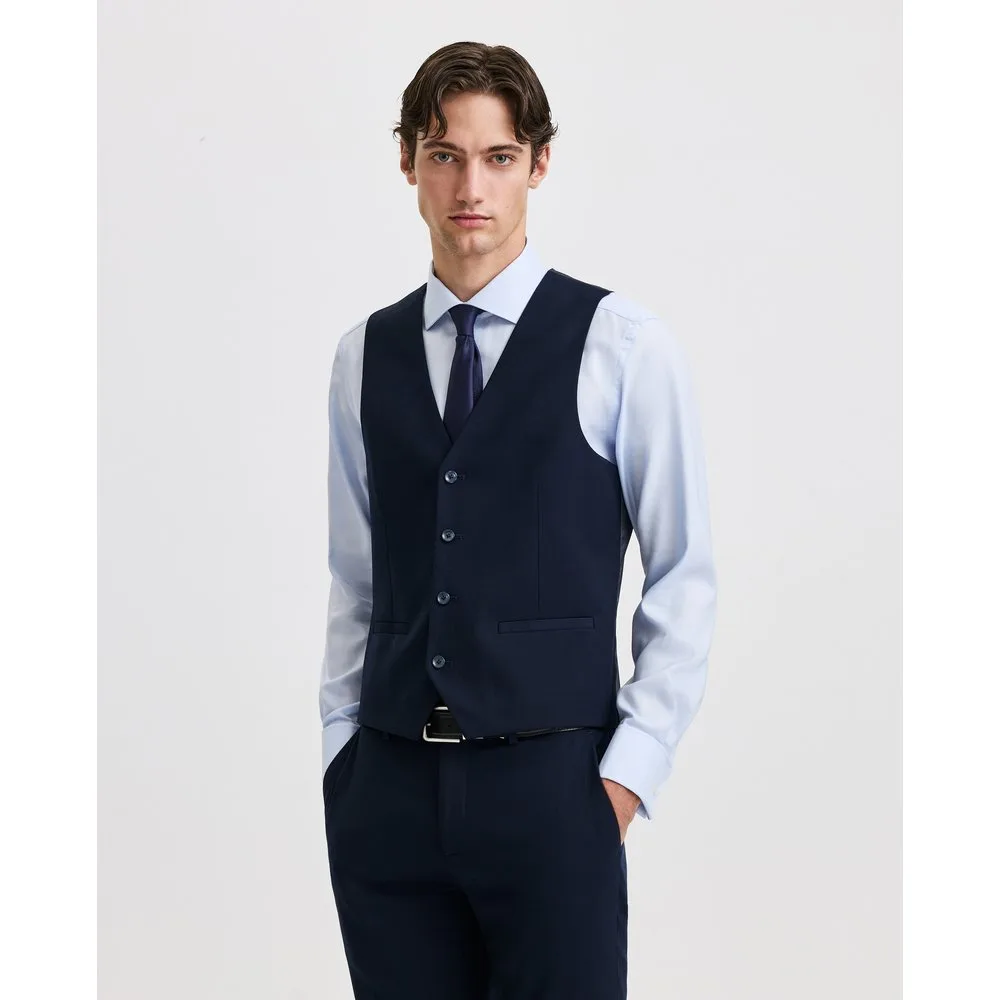 Chaleco de traje para hombre estructura diamante - Easy Wear - FashionsVida