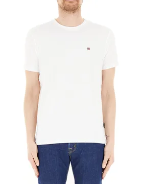 T-shirt con logo BIANCO M - Napapijri - FashionsVida