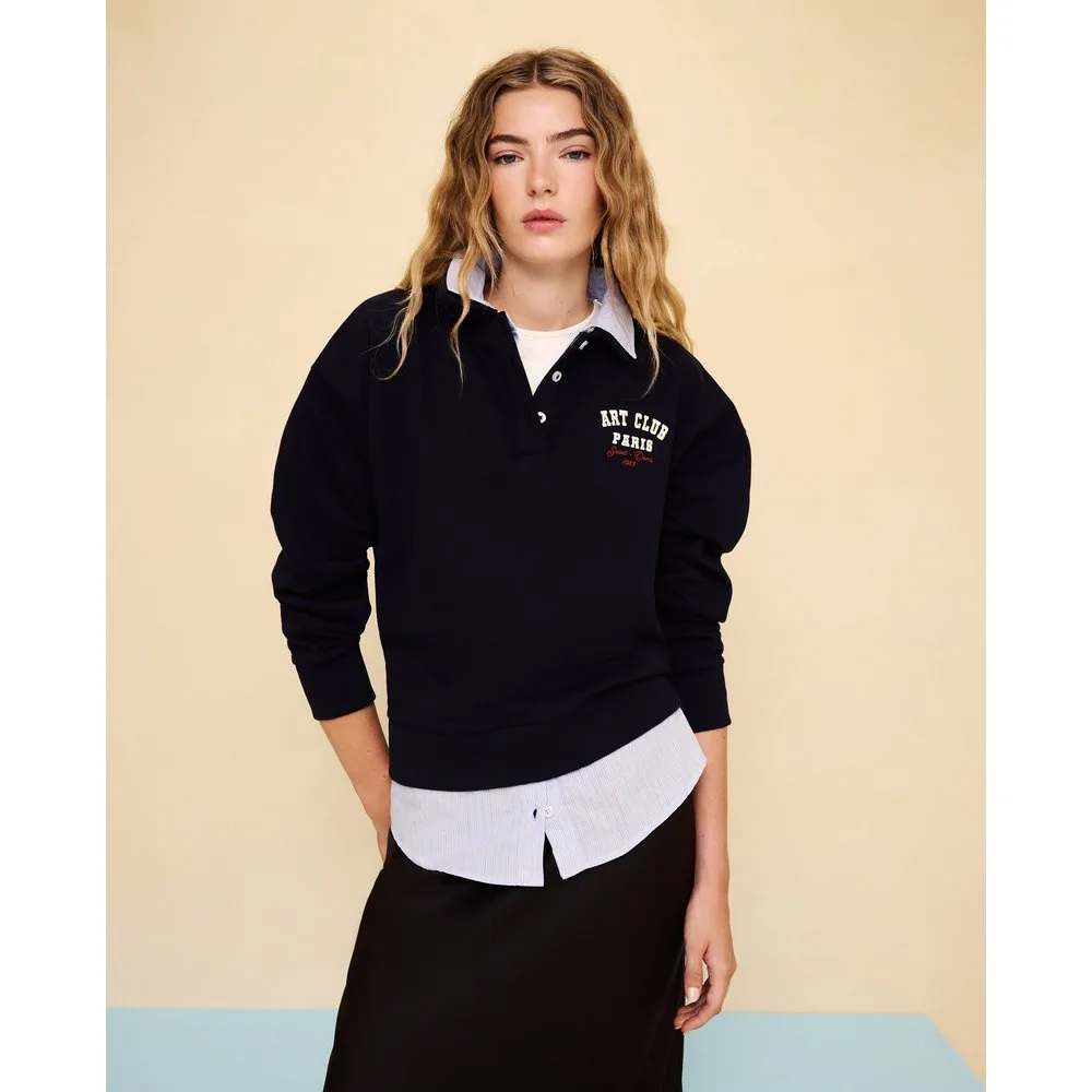 Easy Wear - Sudadera polo de mujer - Easy Wear - FashionsVida