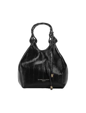 Bolso de piel - Hobo Bag DUA Small negro