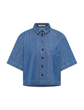LANIUS Jeansbluse blau 44 damen