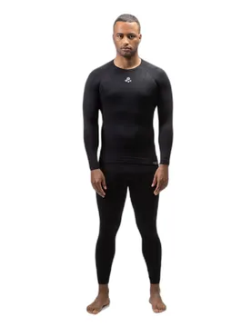 Langärmeliges UnterziehTrikot 4621 Blanco - Noir - unisex - Size: L/XL