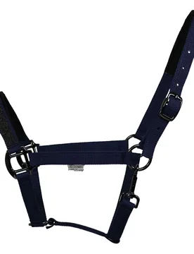 Halfter UNO PLUS Royal Glitter, navy Pony - Equest - FashionsVida