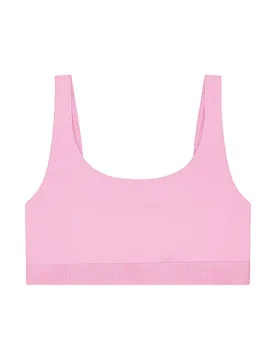 Bustier CORE RIB petal pink rosa S damen - Organic Basics - FashionsVida