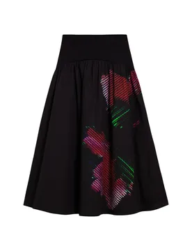 Desigual Damen Rock Schwarz 506330