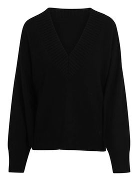 Maglione Sage In Cashmere Scollo A V
